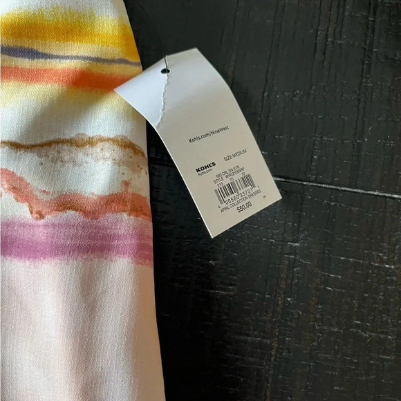 NWT NINE WEST ladies Summer Dress SZ M - Picture 2 of 6